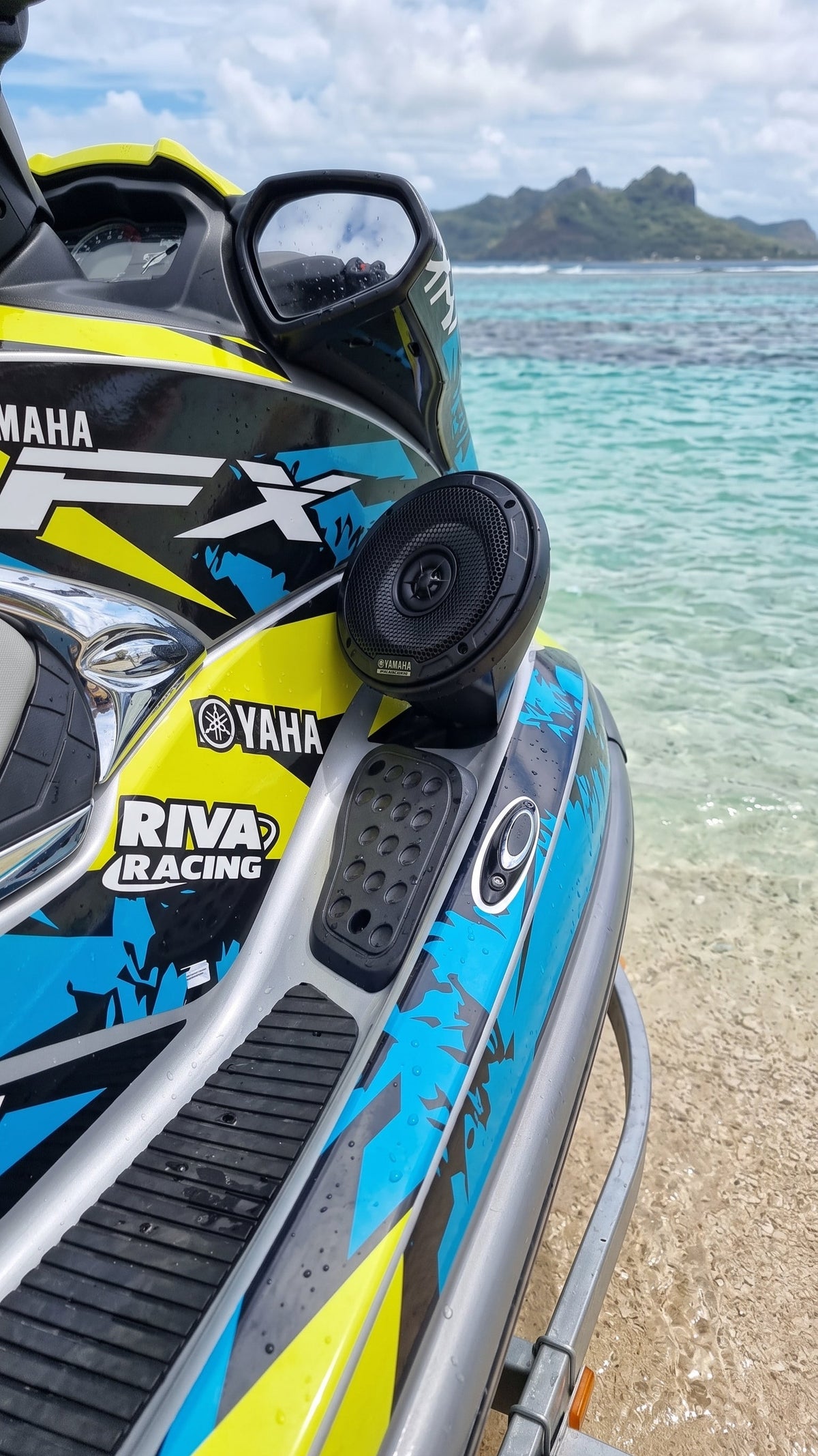 Yamaha FX 2005-2008 | Speaker pods / brackets 8"