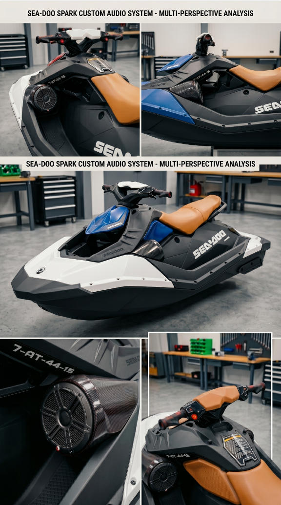Sea Doo SPARK 2014-2023 | Speaker pods / brackets 6.5"