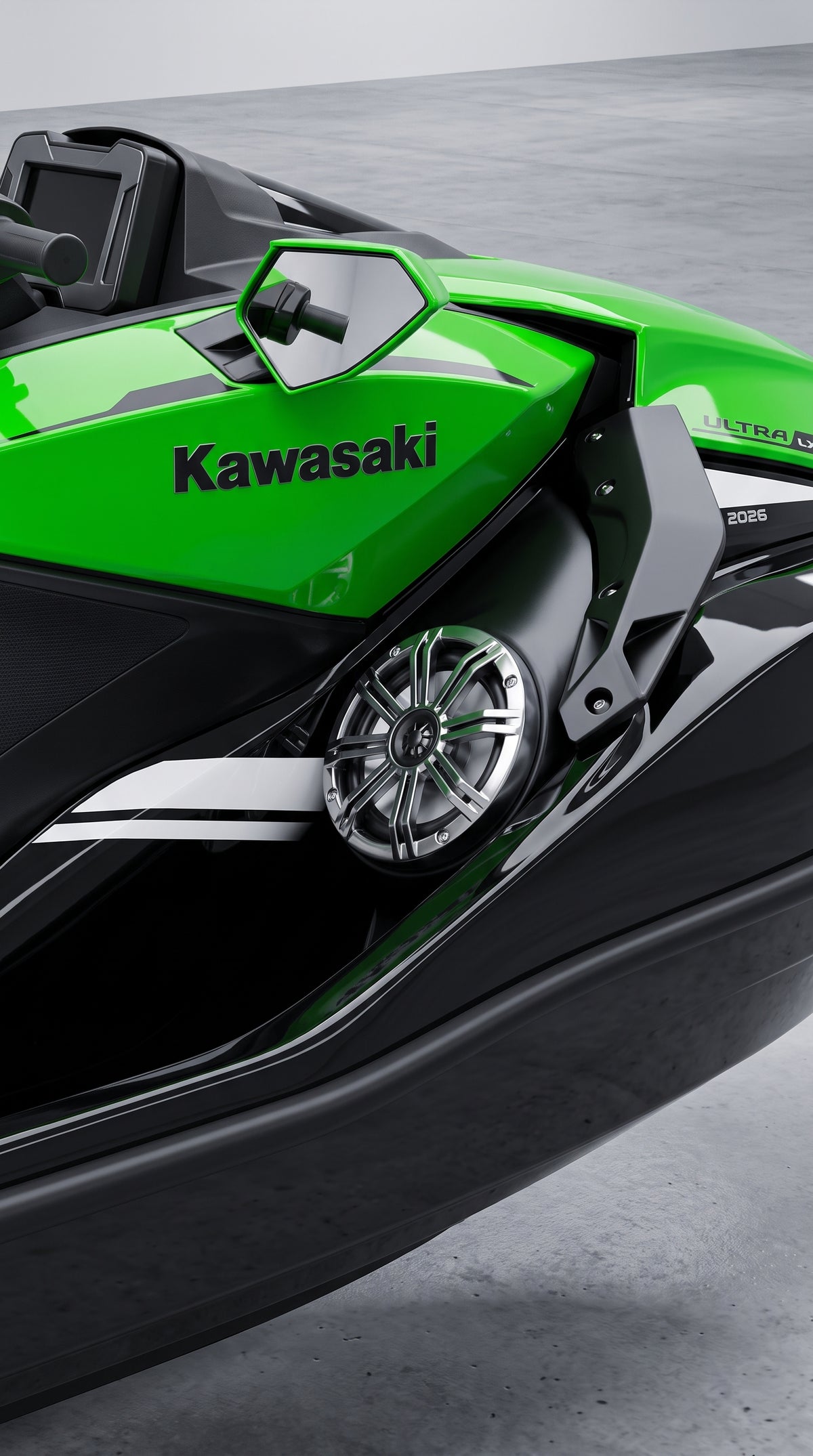 Kawasaki ultra 2023-2026 | Speaker pods / brackets 6.5"