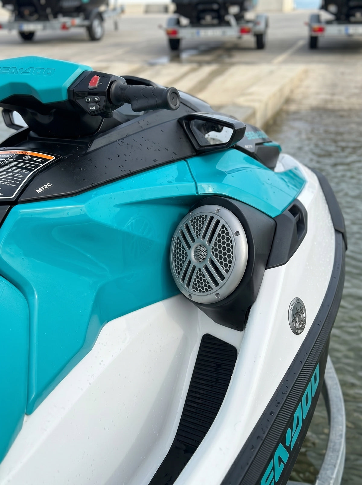 Sea Doo RXT GTX 2020-2026 | Speaker pods / brackets 8"
