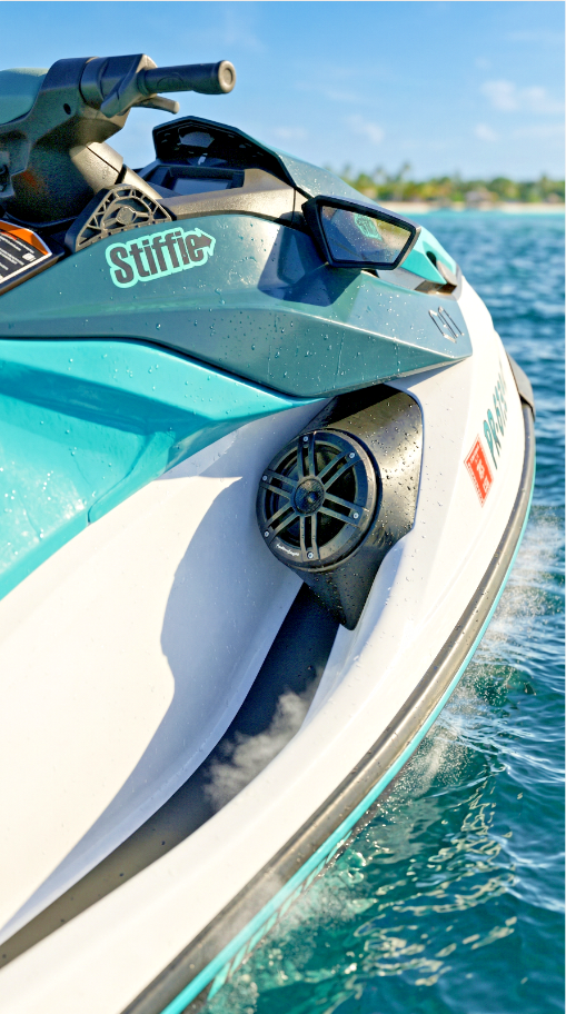 Sea doo GTI RXP 2021-2026 |  Speaker pods / brackets 6.5"