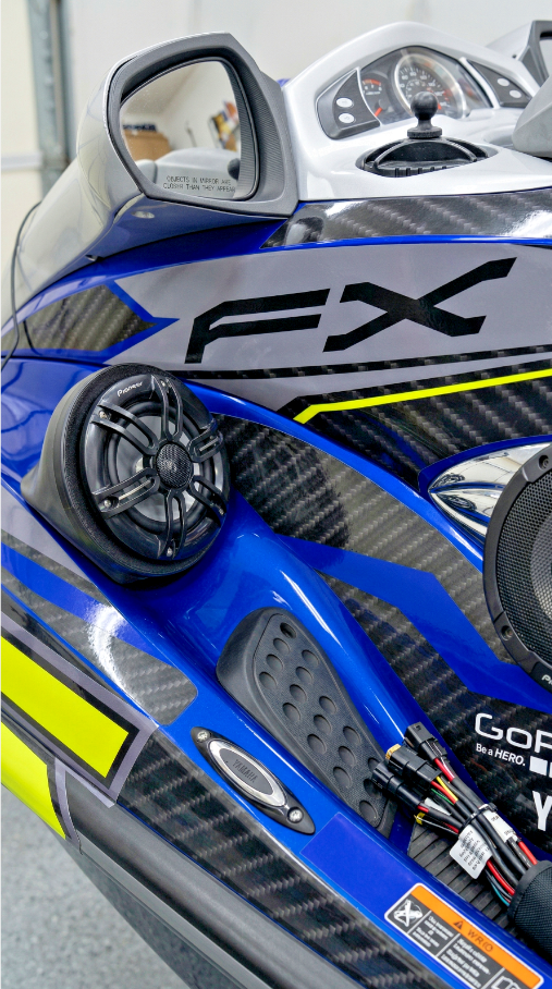 Yamaha FX 2005-2008 |  Speaker pods / brackets 6.5"