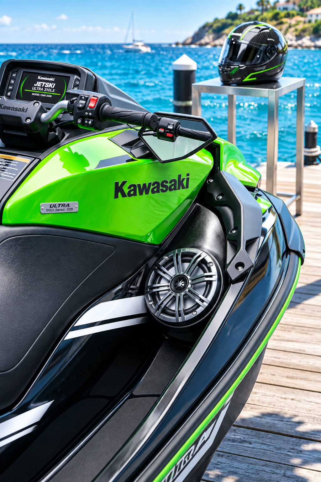 Kawasaki ultra 2023-2026 | Speaker pods / brackets 6.5"